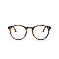 oliver peoples lunettes de vue "o'malley" - marron