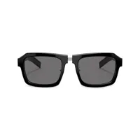 prada eyewear lunettes de soleil à monture carrée - noir