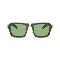 prada eyewear lunettes de soleil à monture carrée - vert