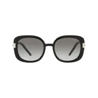 prada eyewear lunettes de soleil pr04ws à monture carrée - noir
