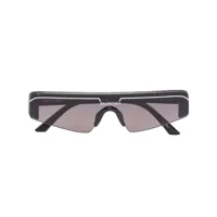 balenciaga eyewear lunettes de soleil à monture oversize - noir