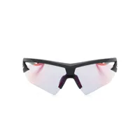 puma eyewear lunettes de soleil à monture oversize - noir